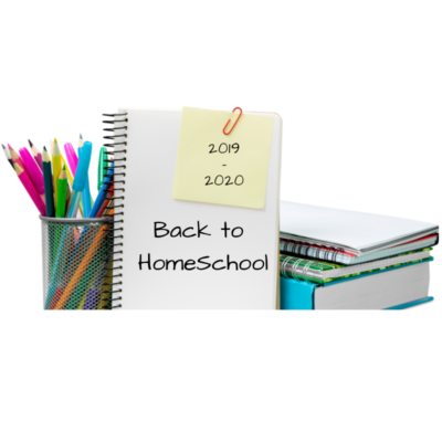 Back to Homeschool with school supplies