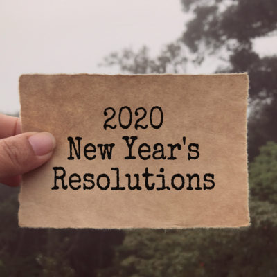 2020 New year's resolutions