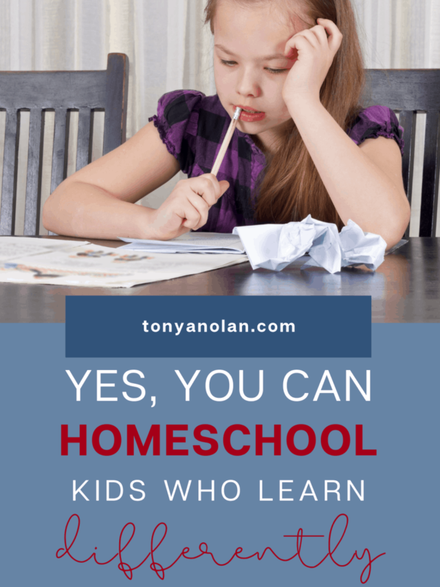 Yes, you CAN homeschool kids who learn differently Story